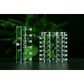 Chips microfluídicos acrílicos de precisión Piezas de PMMA Mecanizado CNC - Micro-02