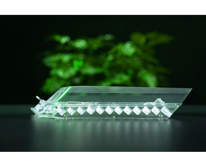 Piezas de guía de luz acrílicas personalizadas Piezas de PMMA fresadas con CNC - LGB02