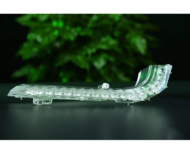 Piezas de guía de luz acrílicas personalizadas Piezas de PMMA fresadas con CNC - LGB02