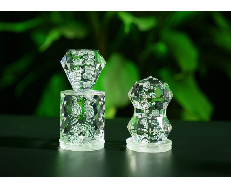 Mecanizado CNC de piezas de decoración y artesanía acrílicas personalizadas - CD01