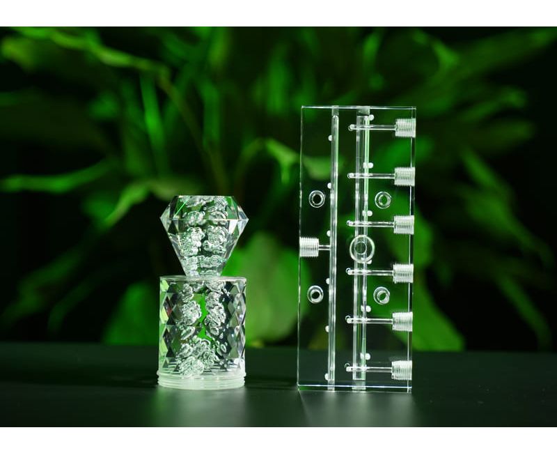 Mecanizado CNC de piezas de decoración y artesanía acrílicas personalizadas - CD01