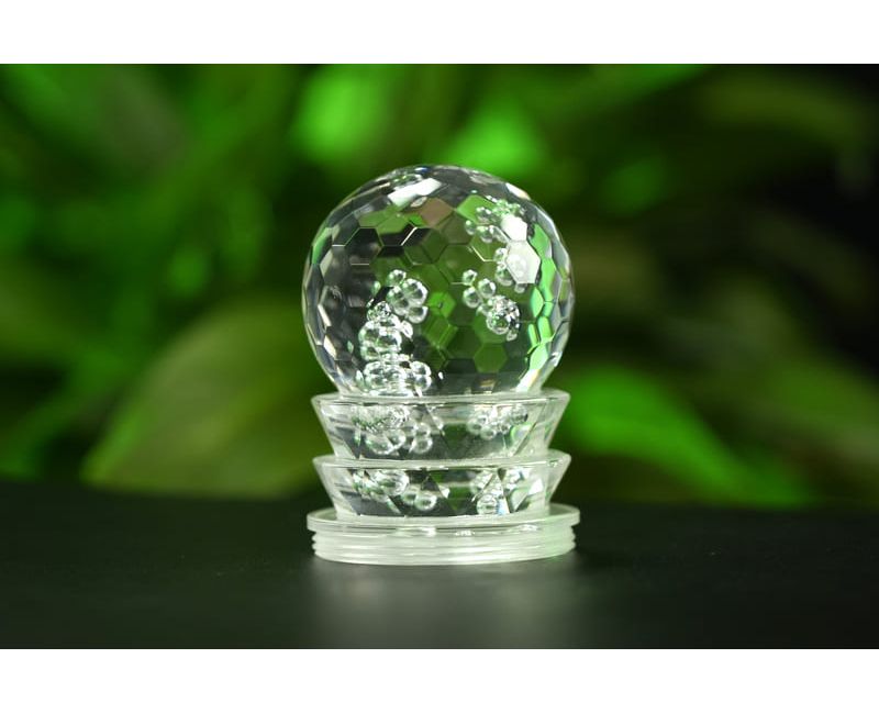 Piezas de decoración y artesanía de acrílico transparente OEM - CD02