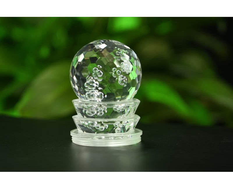Piezas de decoración y artesanía de acrílico transparente OEM - CD02
