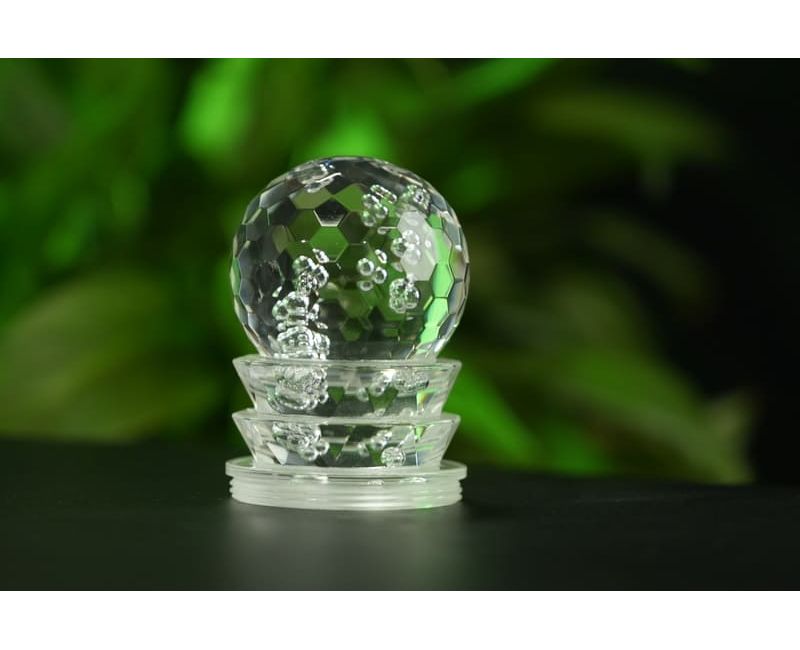 Piezas de decoración y artesanía de acrílico transparente OEM - CD02
