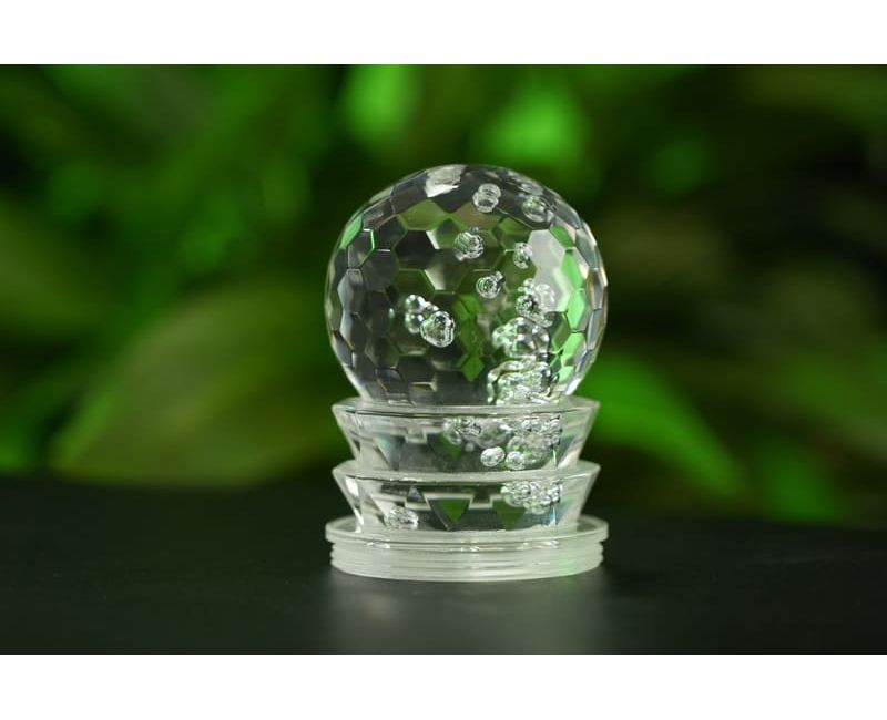Piezas de decoración y artesanía de acrílico transparente OEM - CD02