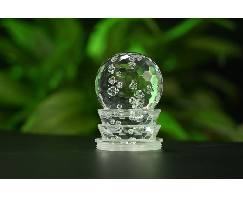 Piezas de decoración y artesanía de acrílico transparente OEM - CD02