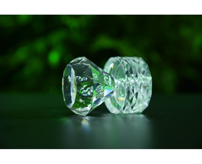 Piezas de adorno de acrílico transparente personalizadas - CD03