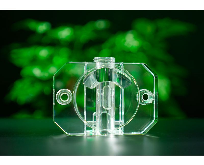 Mecanizado CNC de PMMA de piezas de helado de acrílico personalizadas - ICM01