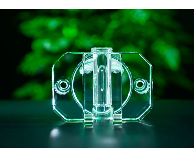 Mecanizado CNC de PMMA de piezas de helado de acrílico personalizadas - ICM01