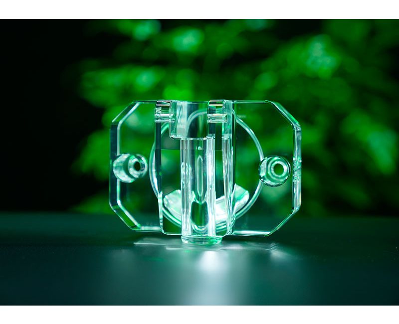 Mecanizado CNC de PMMA de piezas de helado de acrílico personalizadas - ICM01