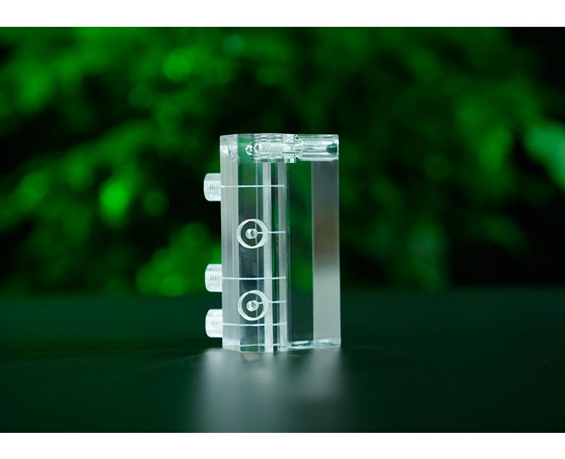 Accesorios de acrílico transparente personalizados para helados - ICM02
