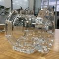 Piezas de precisión de PMMA acrílico transparente personalizadas - DP01