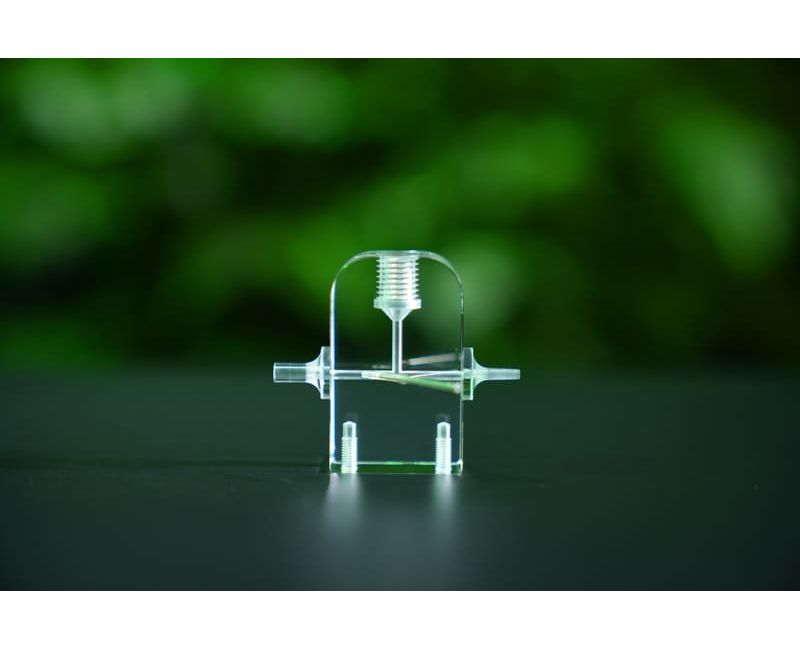 Fresado de torno de piezas médicas de acrílico OEM Mecanizado de acrílico - Med01