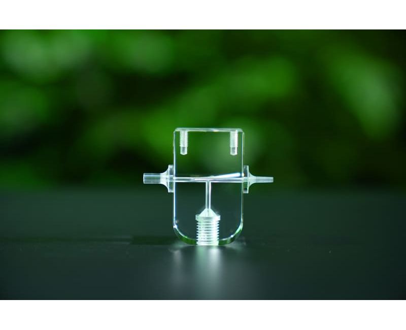 Fresado de torno de piezas médicas de acrílico OEM Mecanizado de acrílico - Med01