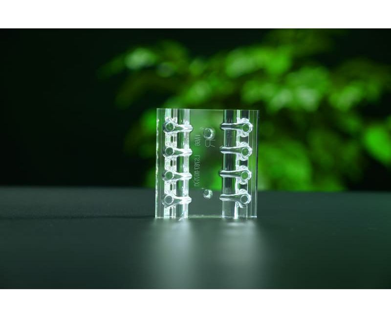 Piezas médicas de acrílico PMMA personalizadas Productos CNC de plexiglás - Med02