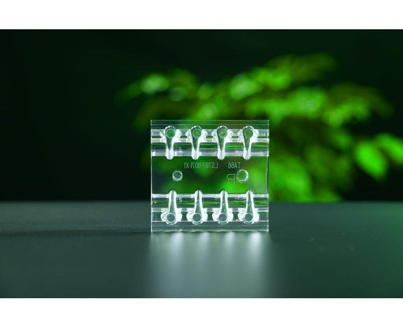 Piezas médicas de acrílico PMMA personalizadas Productos CNC de plexiglás - Med02