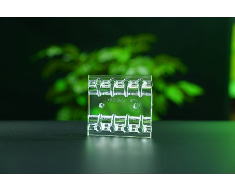 Piezas médicas de acrílico PMMA personalizadas Productos CNC de plexiglás - Med02