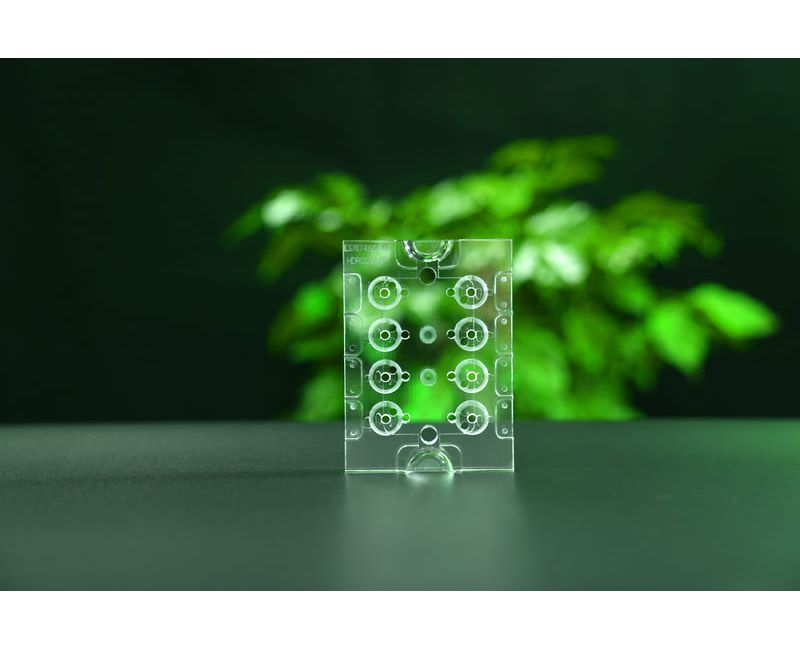 Piezas de plástico médico acrílico OEM Piezas de PMMA - Med03