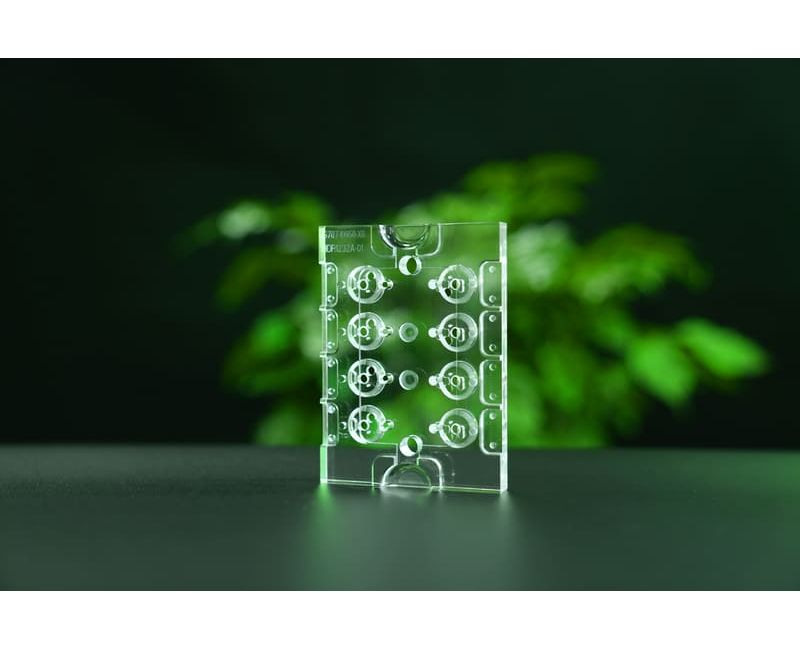 Piezas de plástico médico acrílico OEM Piezas de PMMA - Med03