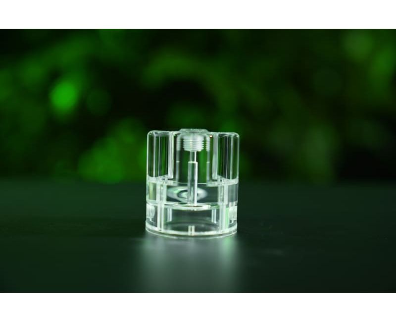 Mecanizado CNC de piezas de tratamiento de agua acrílicas personalizadas - WT02