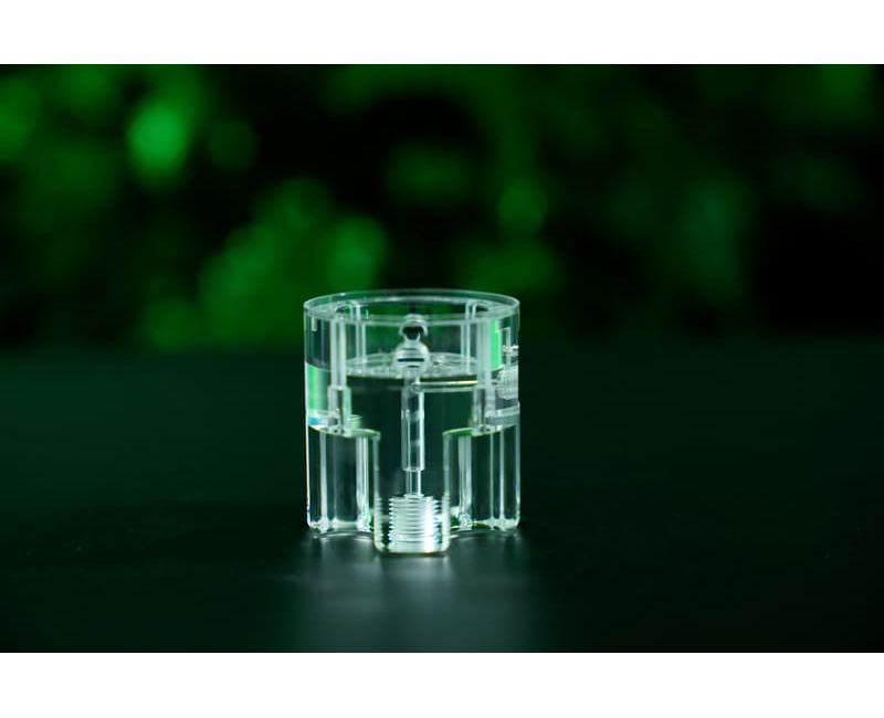 Mecanizado CNC de piezas de tratamiento de agua acrílicas personalizadas - WT02