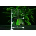 Piezas de tratamiento de agua acrílicas personalizadas Piezas de plástico transparente - WT03