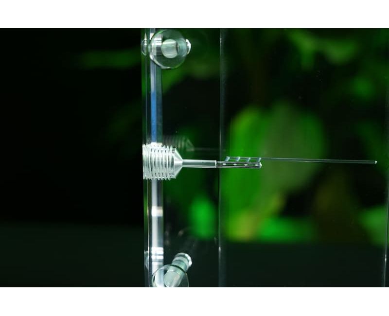 Piezas de tratamiento de agua acrílicas personalizadas Piezas de plástico transparente - WT03