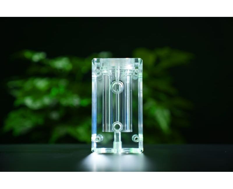 Venta de fábrica de piezas de acrílico para tratamiento de agua Piezas de plexiglás - WT04