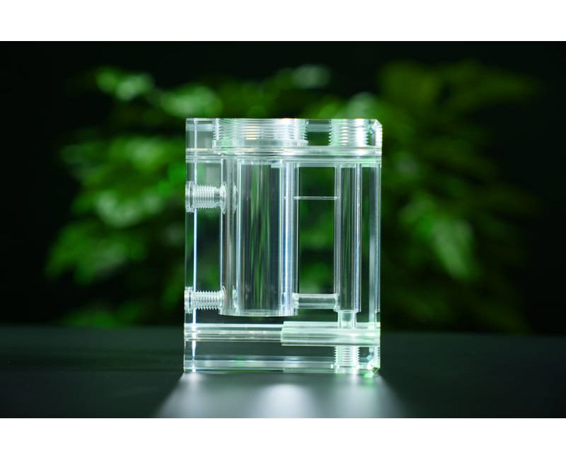 Venta de fábrica de piezas de acrílico para tratamiento de agua Piezas de plexiglás - WT04
