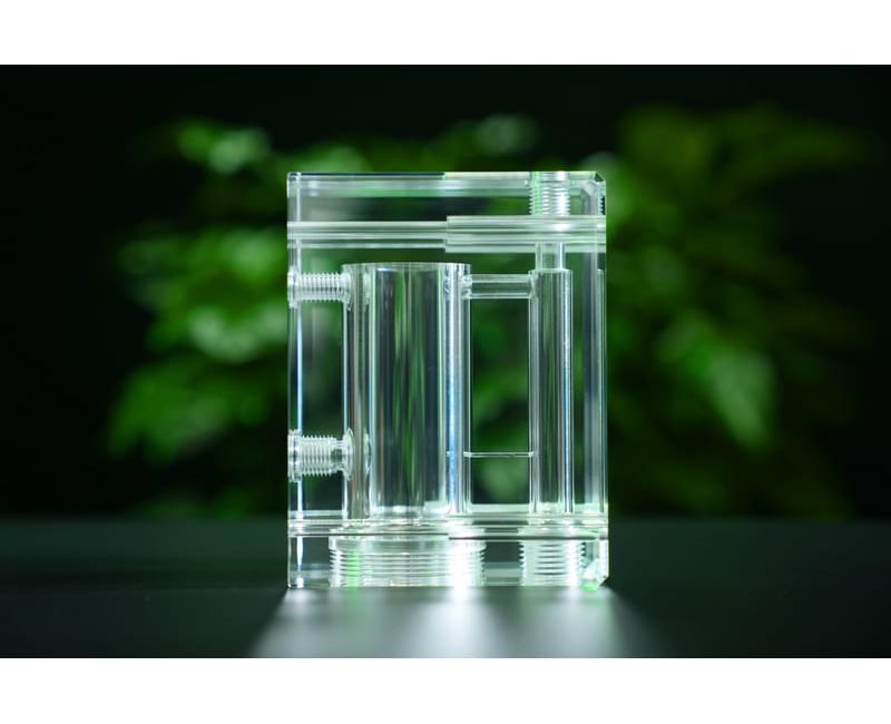 Venta de fábrica de piezas de acrílico para tratamiento de agua Piezas de plexiglás - WT04