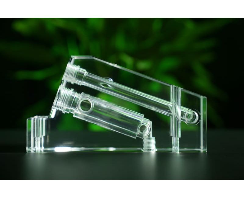 Piezas de tratamiento de agua acrílicas personalizadas Piezas de alta precisión - WT05