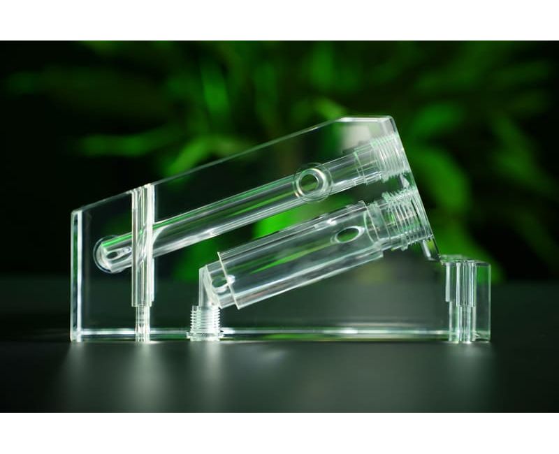 Piezas de tratamiento de agua acrílicas personalizadas Piezas de alta precisión - WT05