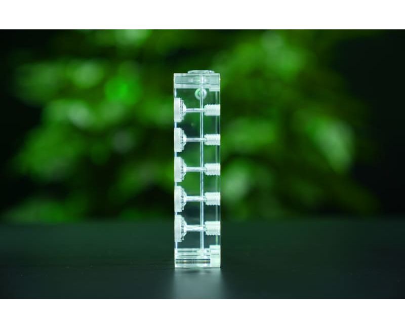 Piezas de tratamiento de agua acrílicas de alta precisión personalizadas - WT06