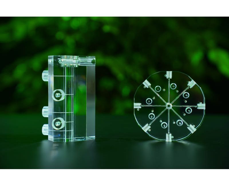Piezas de tratamiento de agua de PMMA acrílico de alta calidad OEM - WT07