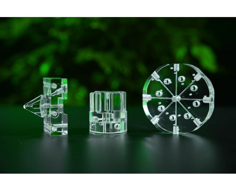 Piezas de tratamiento de agua de PMMA acrílico de alta calidad OEM - WT07