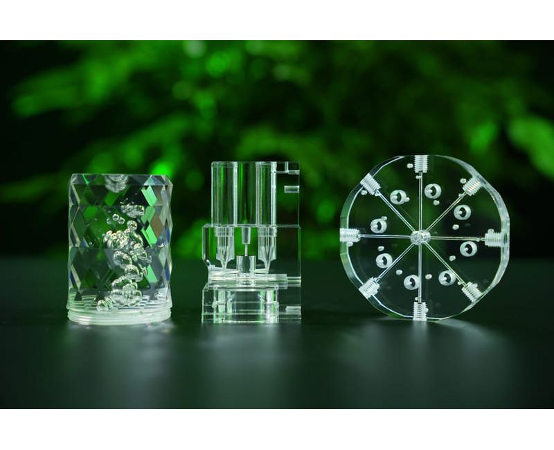 Piezas de tratamiento de agua de PMMA acrílico de alta calidad OEM - WT07